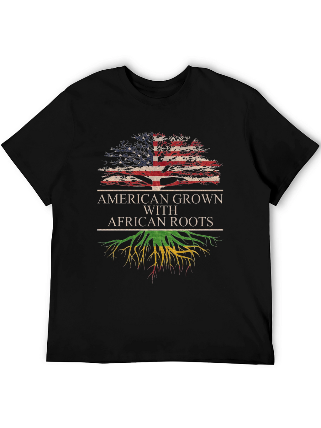 American Grown African Roots T-Shirt