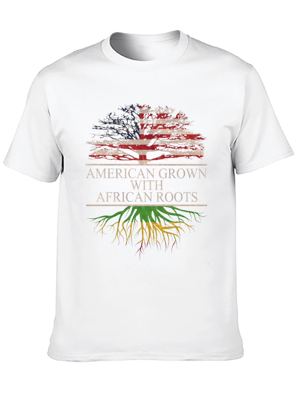 American Grown African Roots T-Shirt