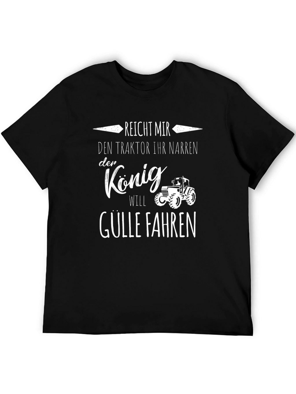 Reicht Mir Den Traktor Funny T-Shirt