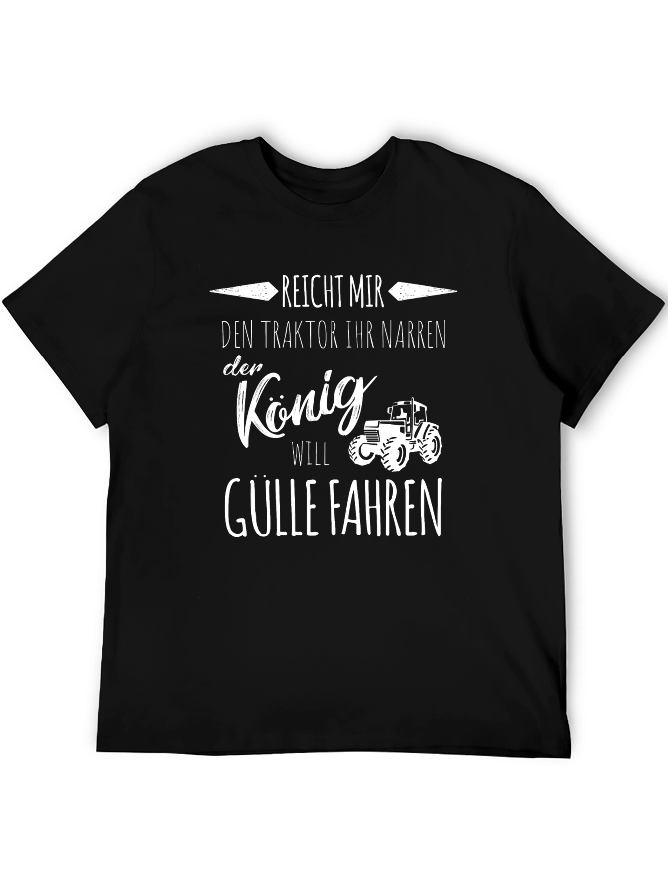 Reicht Mir Den Traktor Funny T-Shirt