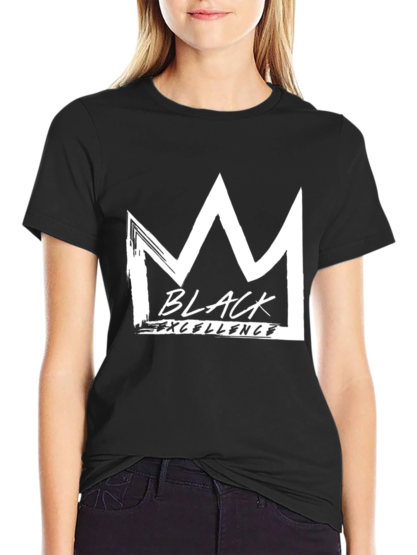 Black Excellence Crown Graphic Tee