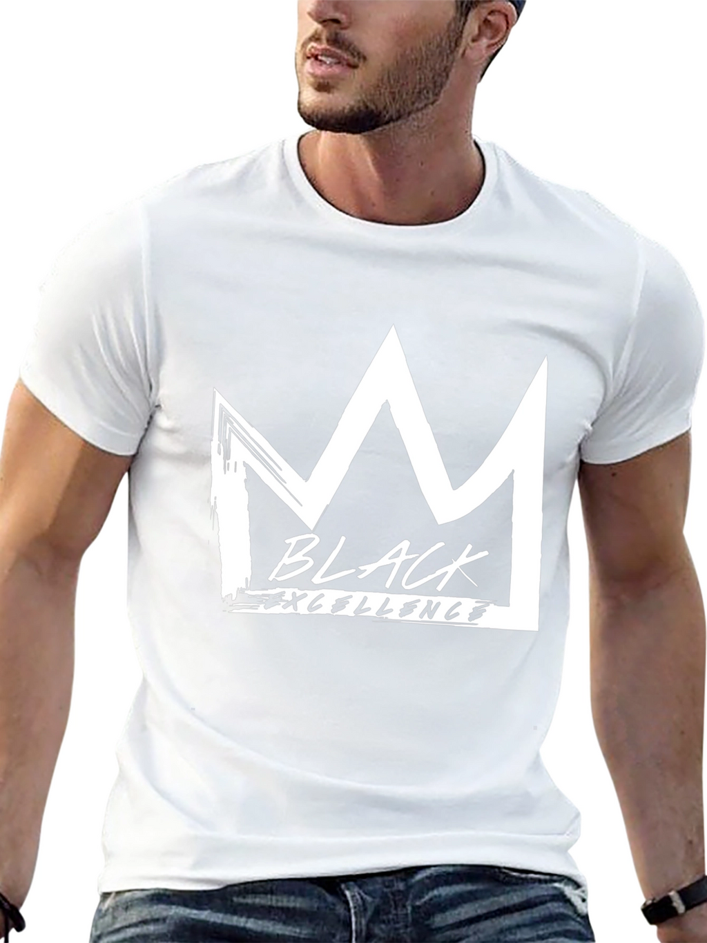 Black Excellence Crown Graphic Tee
