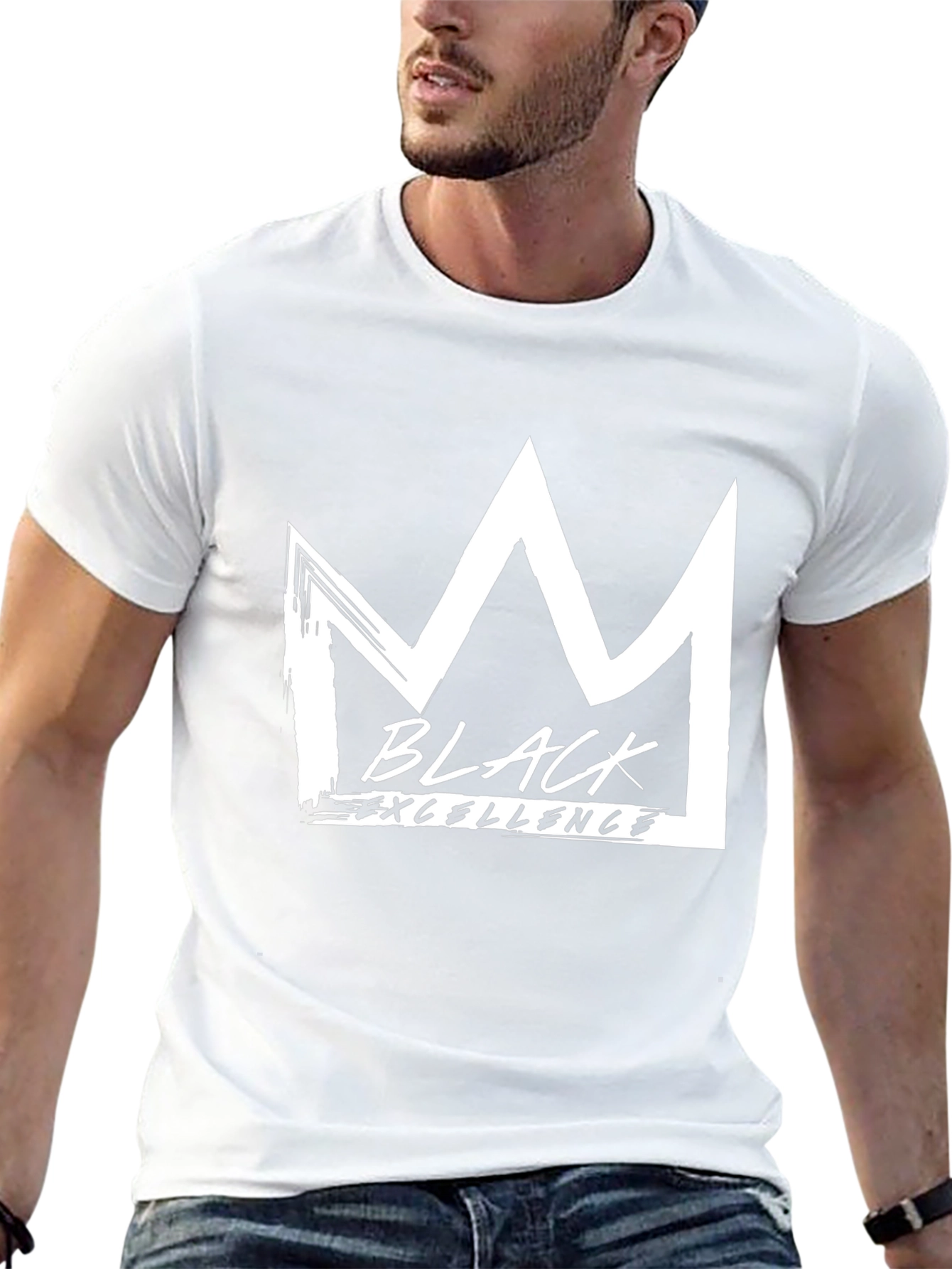 Black Excellence Crown Graphic Tee