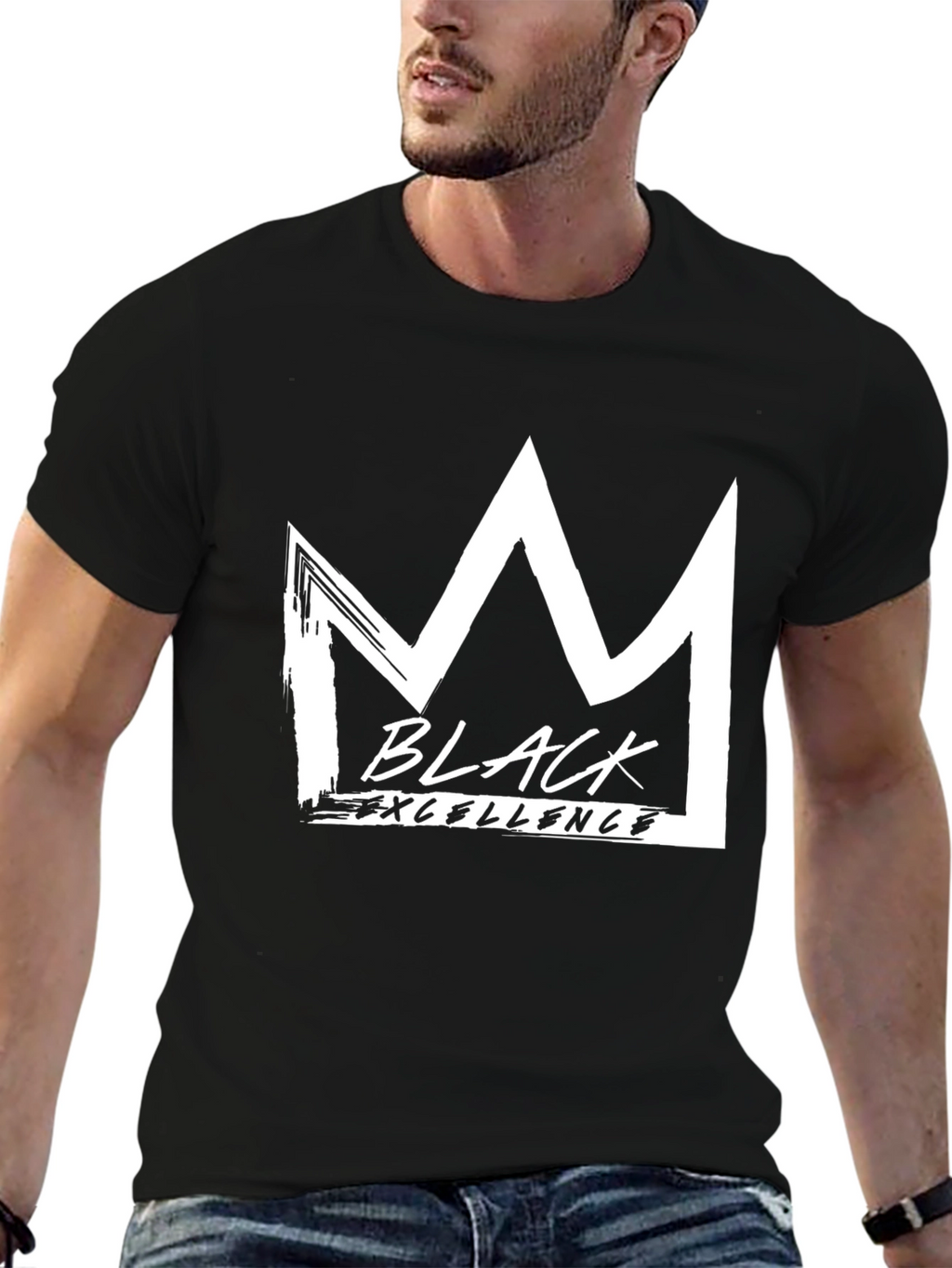 Black Excellence Crown Graphic Tee