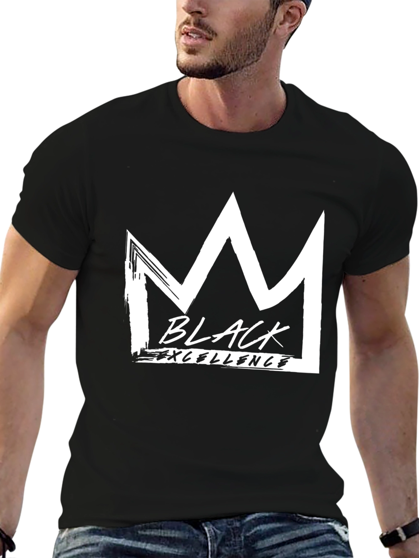 Black Excellence Crown Graphic Tee