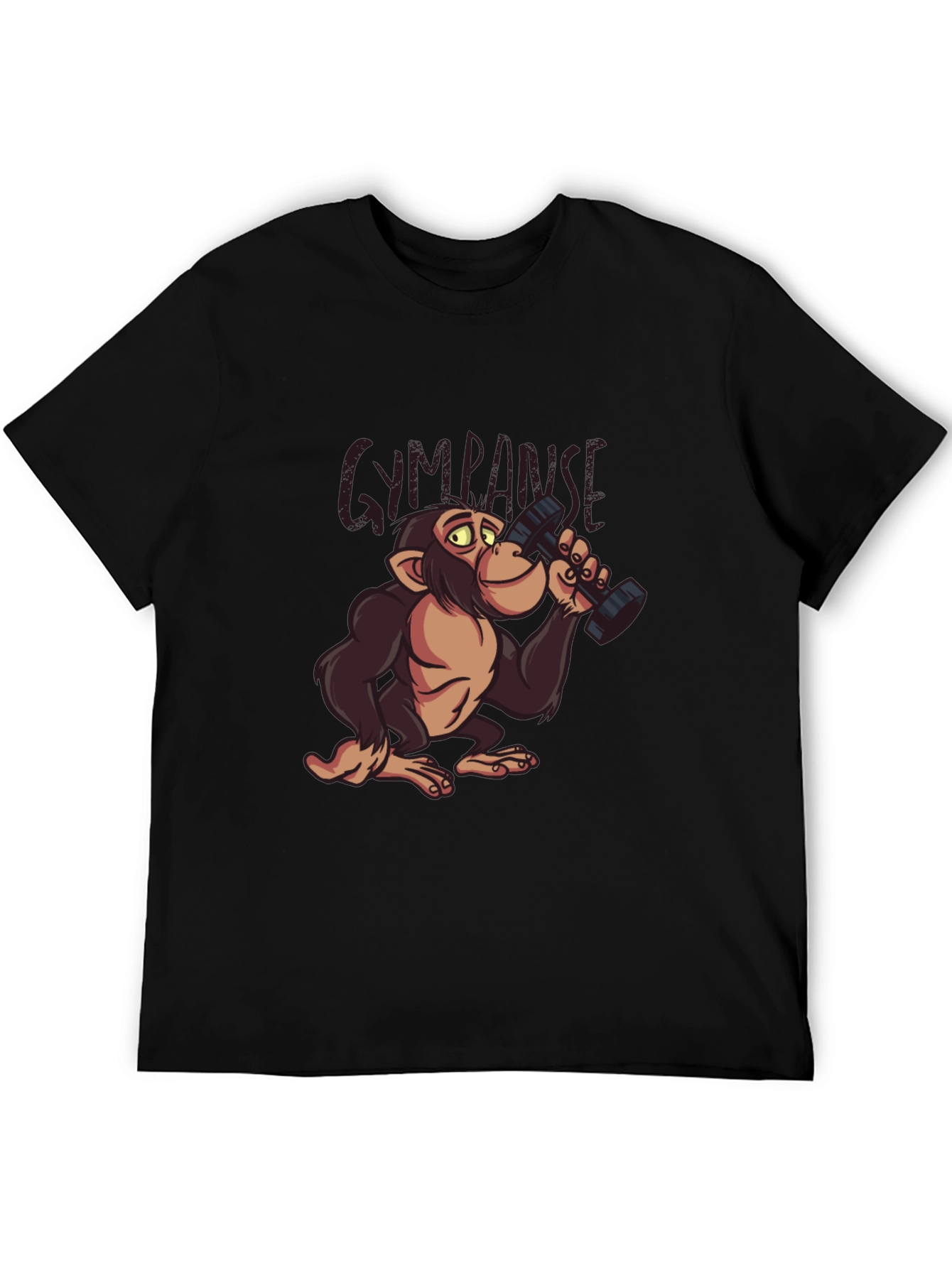Gympanzee Black T-Shirt