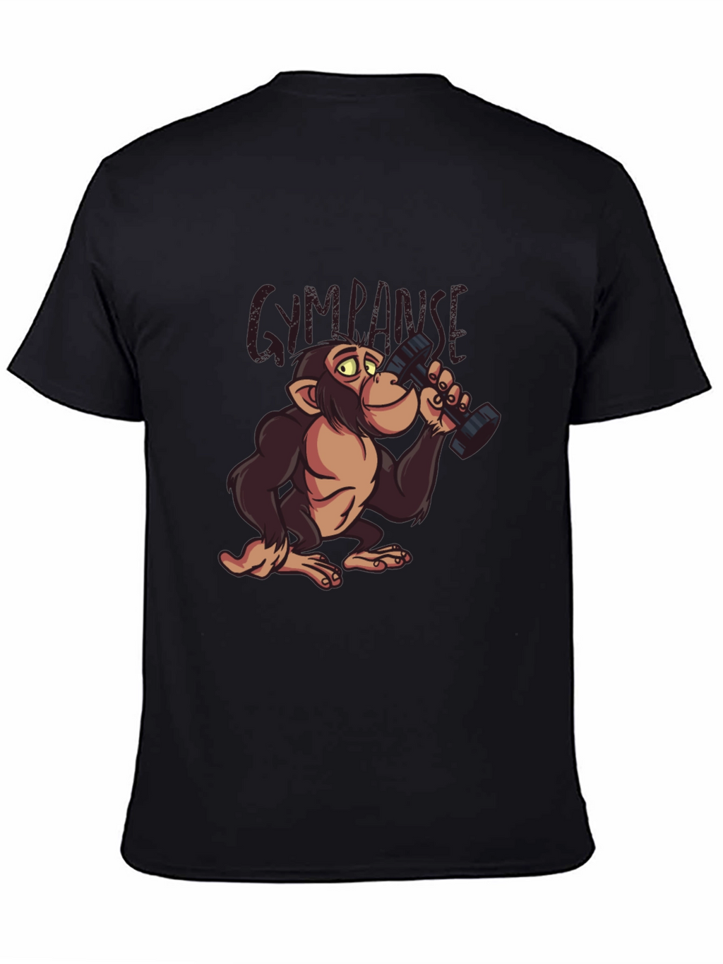 Gympanzee Black T-Shirt
