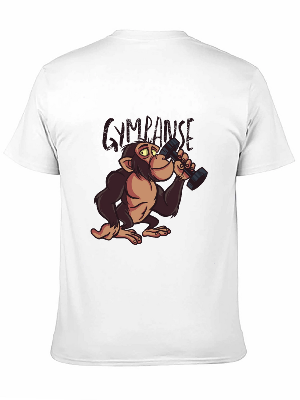 Gympanzee Black T-Shirt