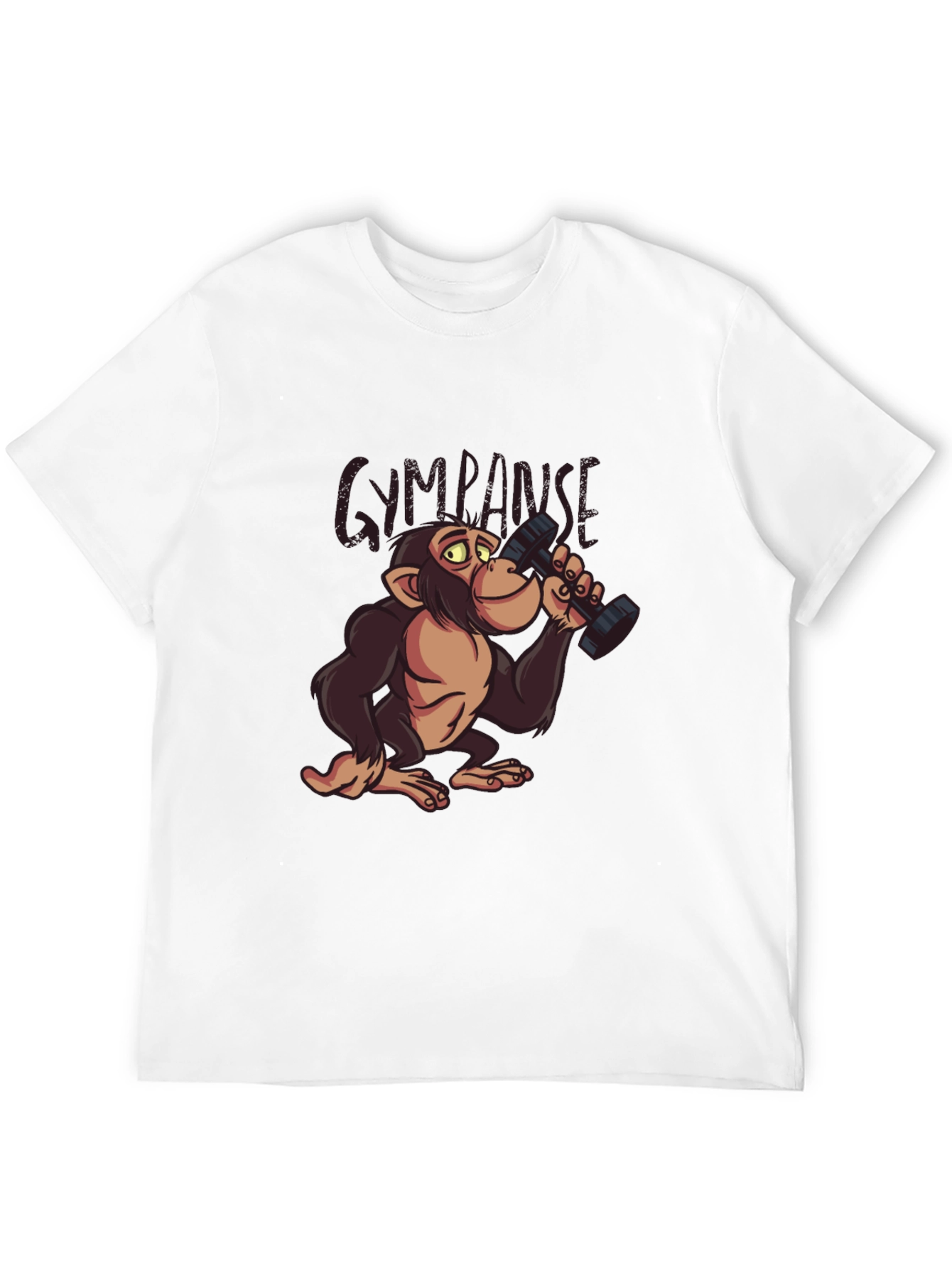 Gympanzee Black T-Shirt