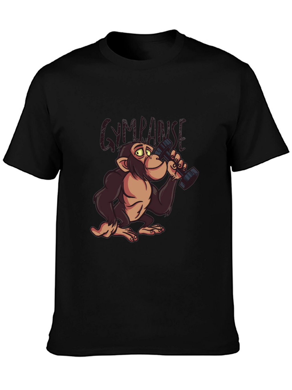 Gympanzee Black T-Shirt