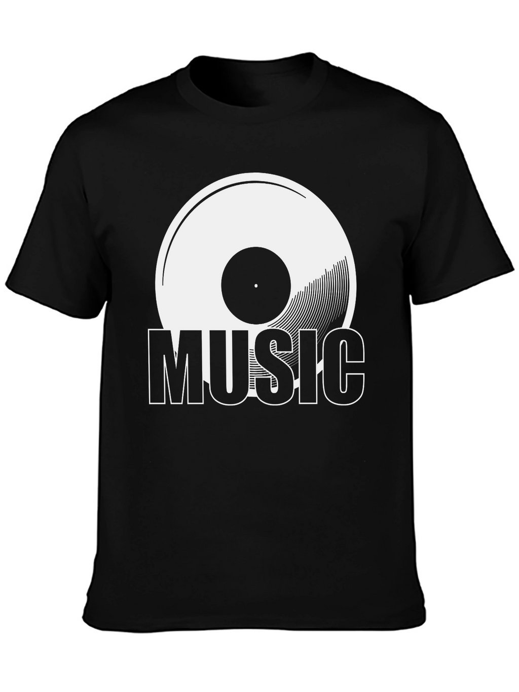 Vinyl Record Music Graphic Tee