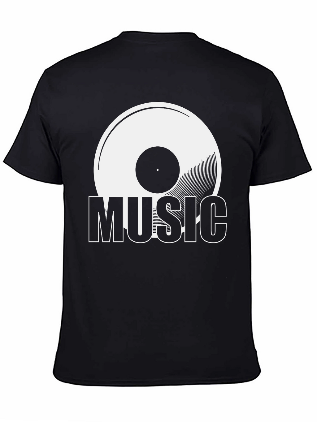 Vinyl Record Music Graphic Tee