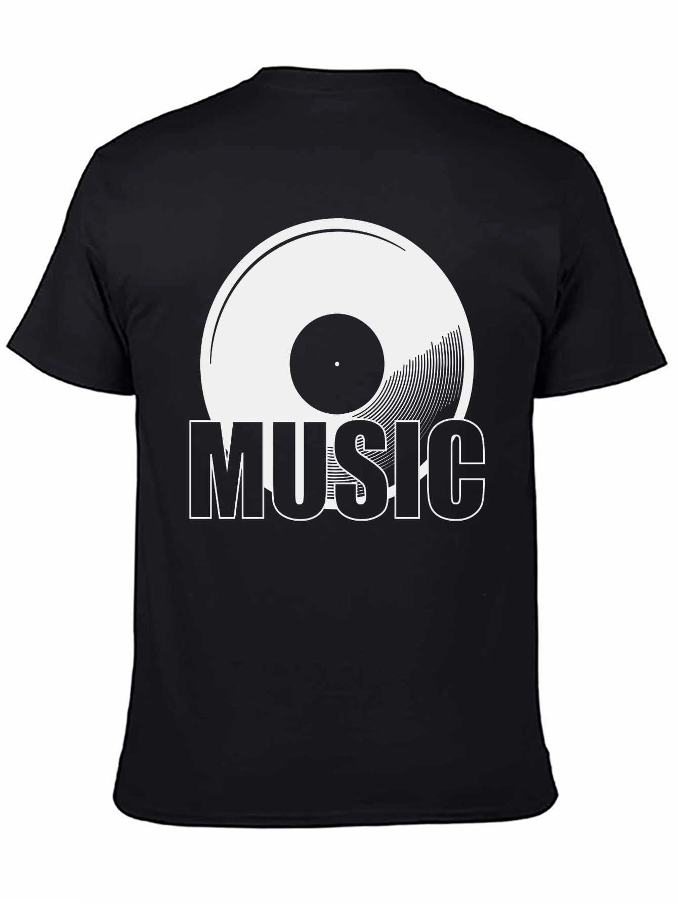 Vinyl Record Music Graphic Tee
