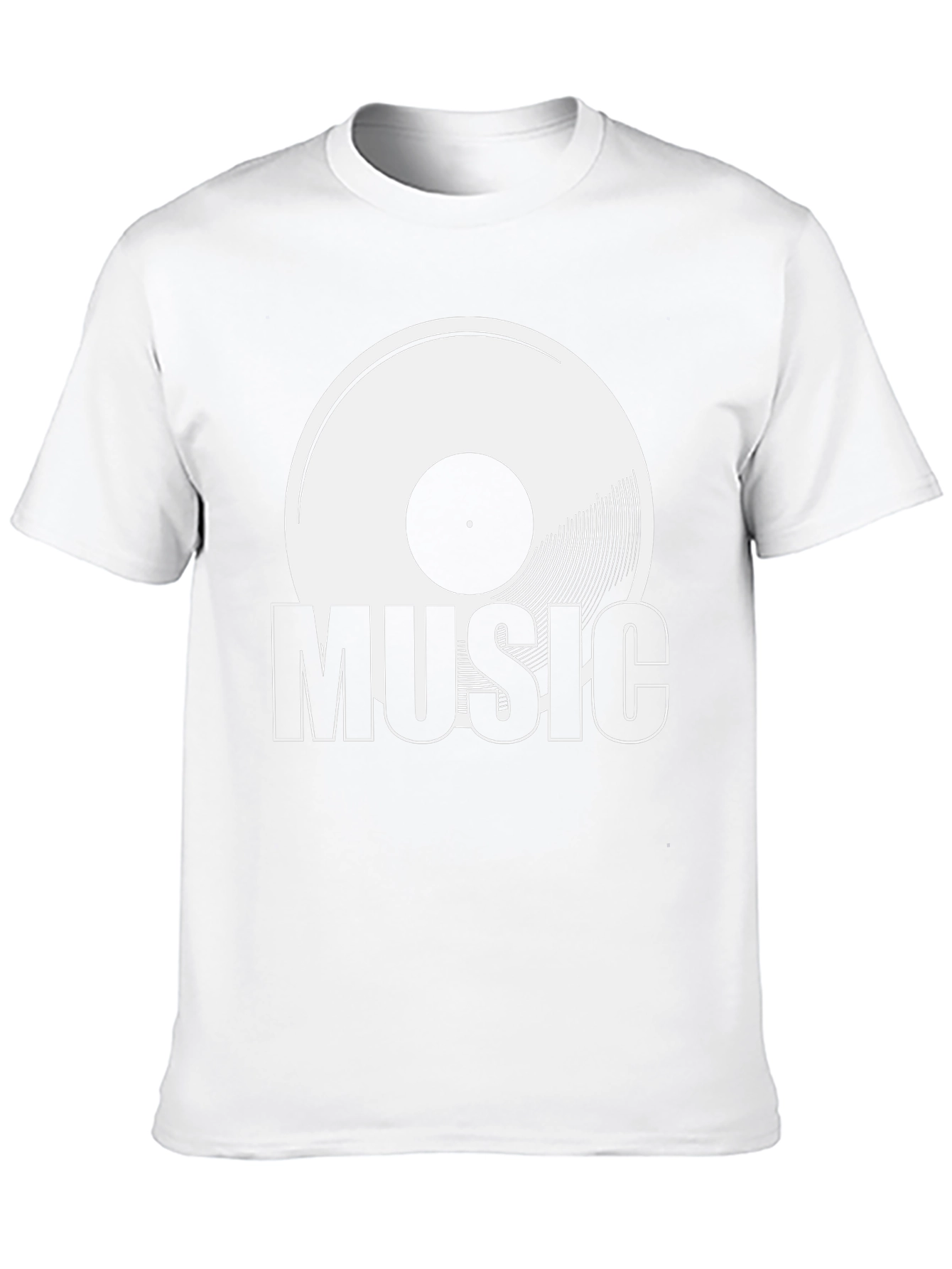 Vinyl Record Music Graphic Tee