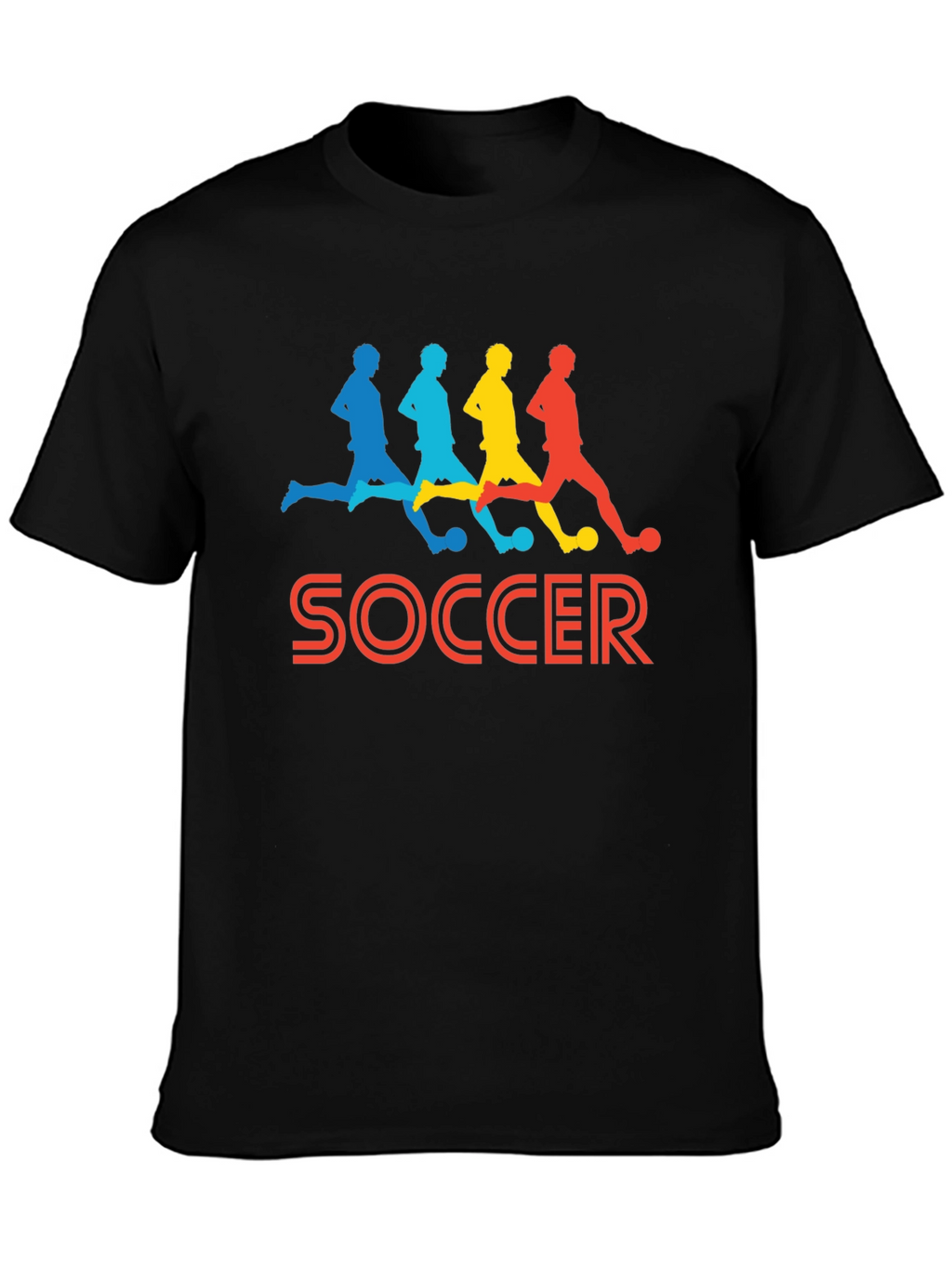 Colorful Soccer T-Shirt