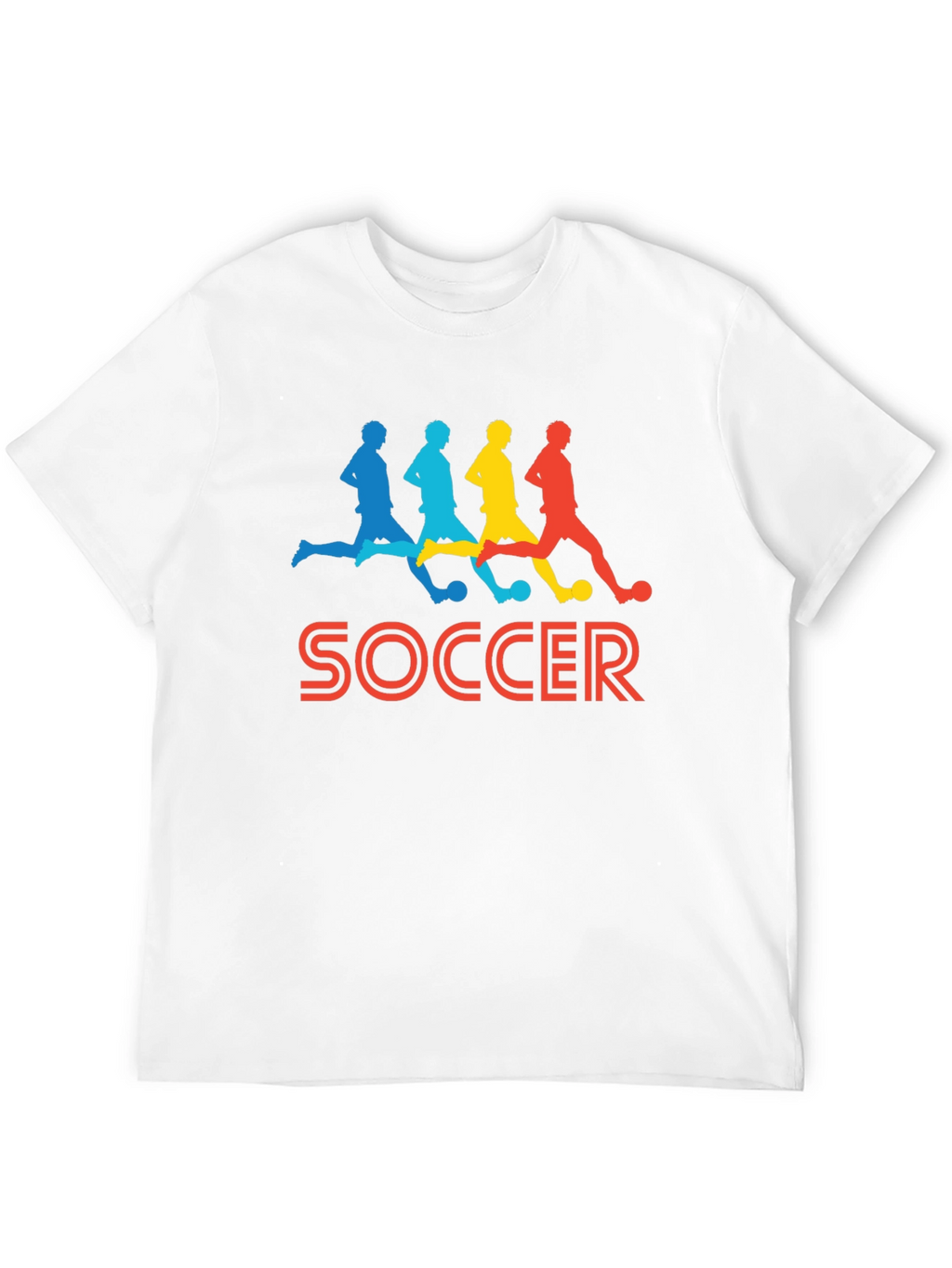 Colorful Soccer T-Shirt