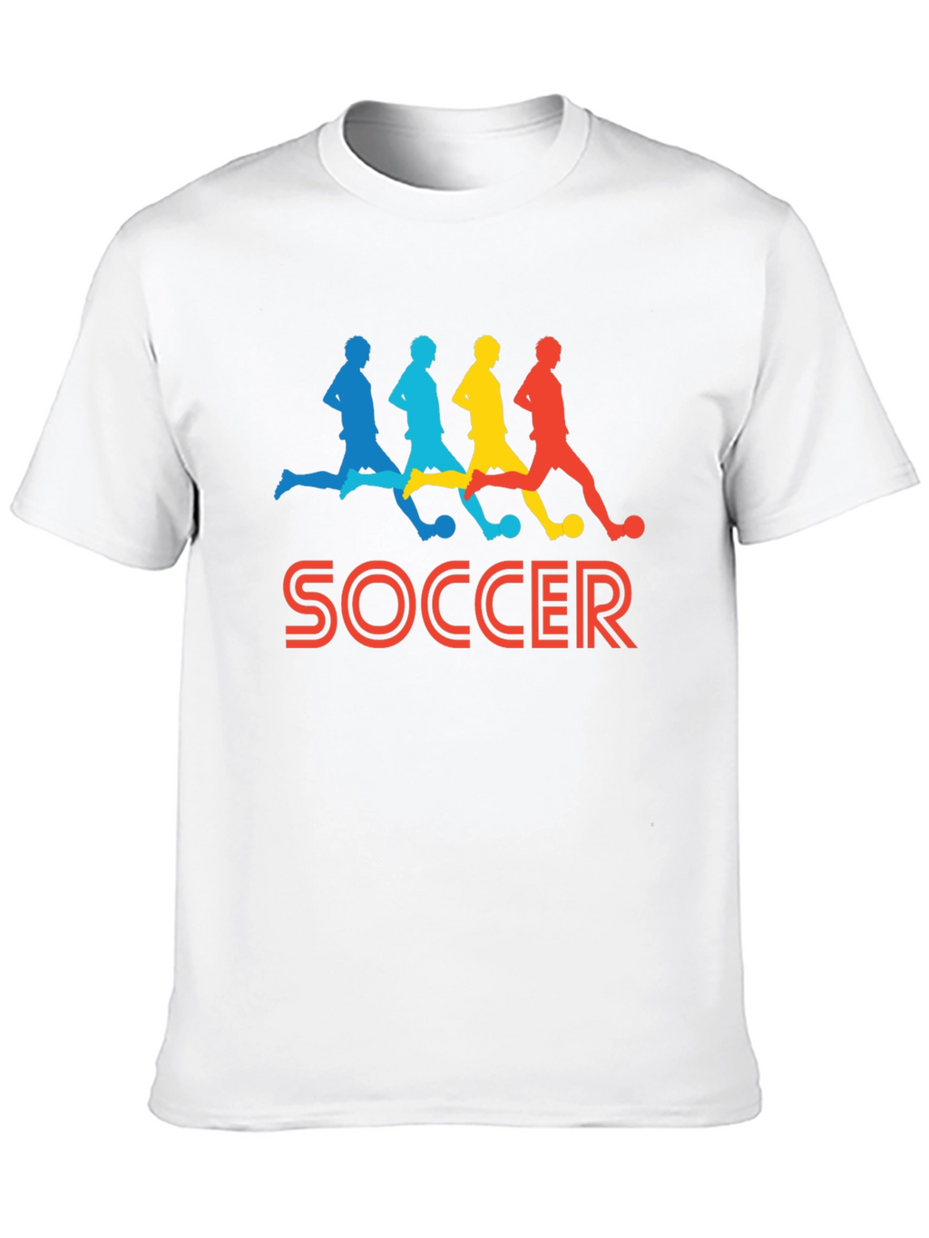 Colorful Soccer T-Shirt