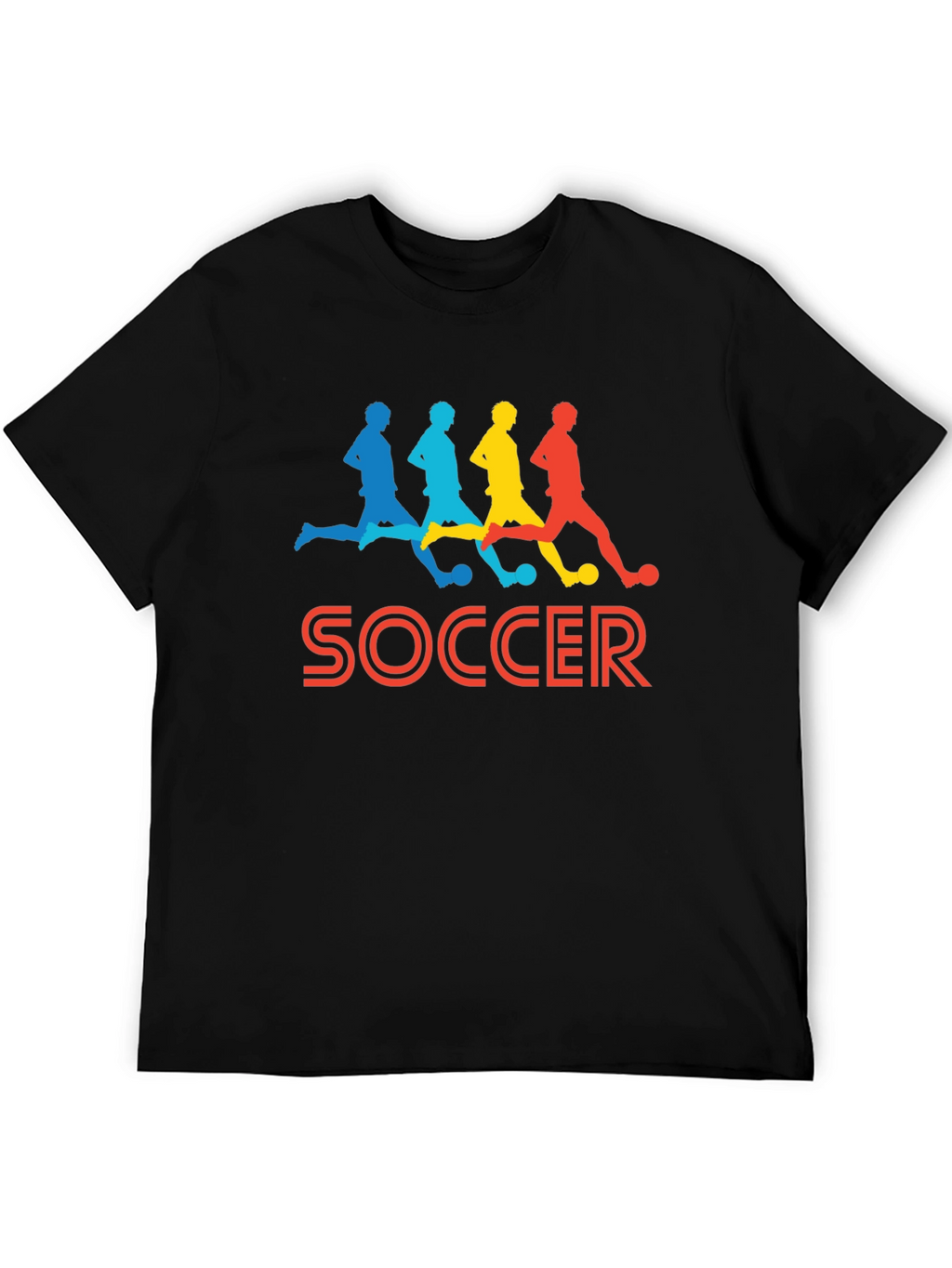 Colorful Soccer T-Shirt