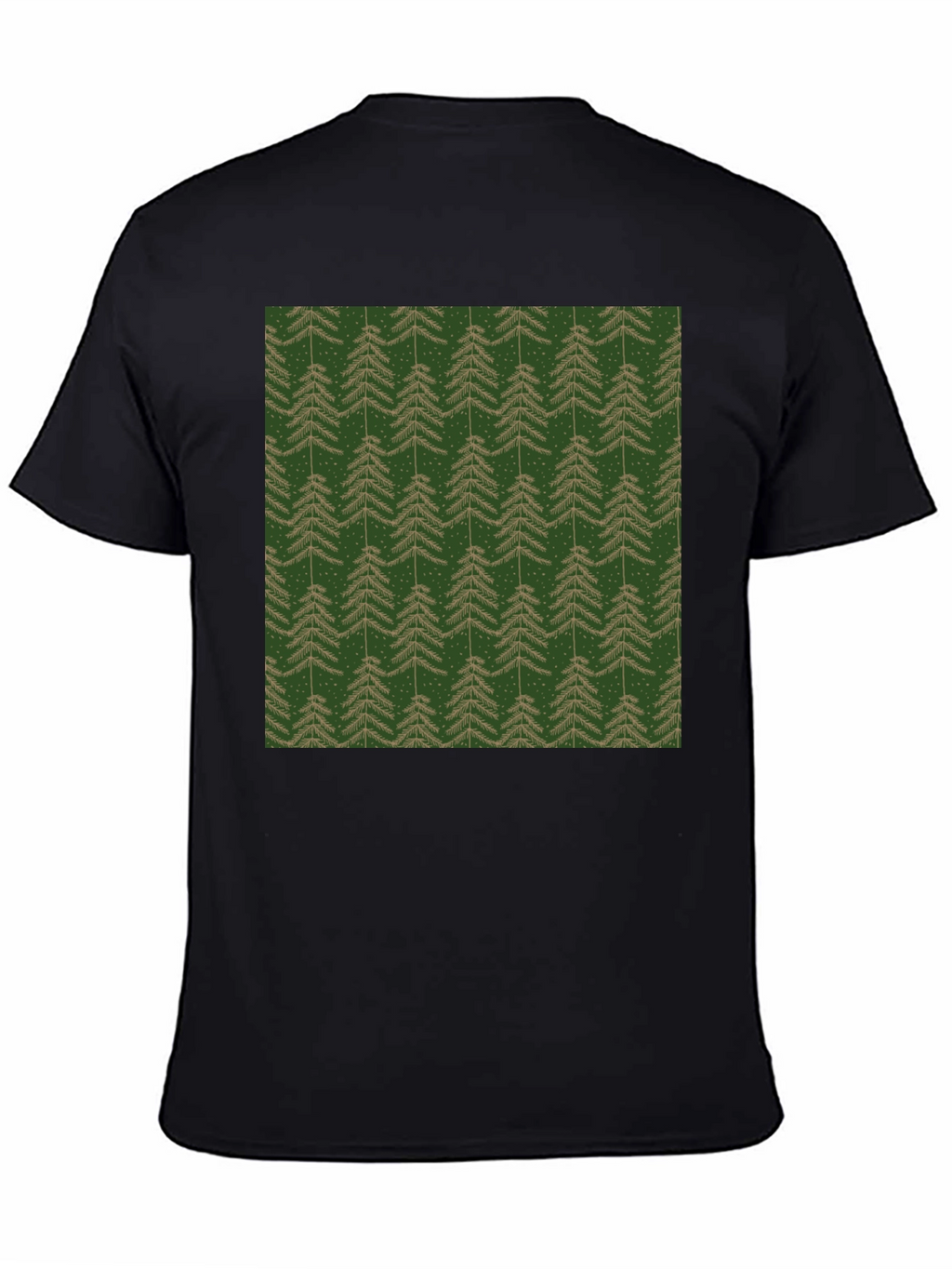 Evergreen Tree Pattern T-Shirt