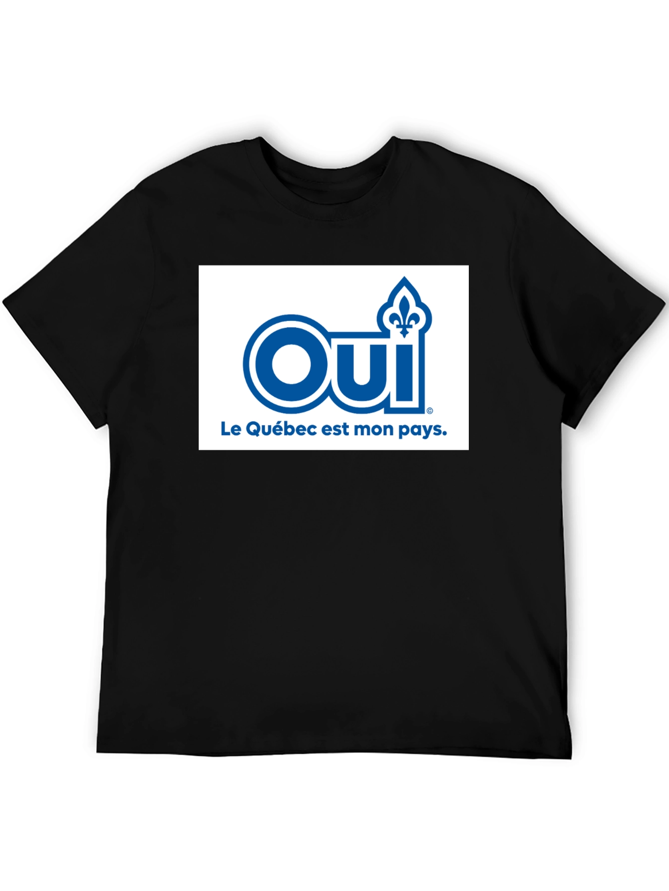 Oui Quebec T-Shirt - Patriotic French Canadian Pride