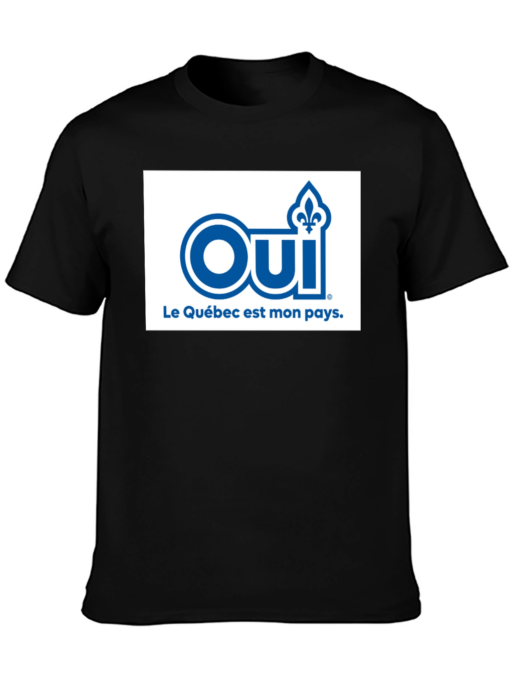 Oui Quebec T-Shirt - Patriotic French Canadian Pride