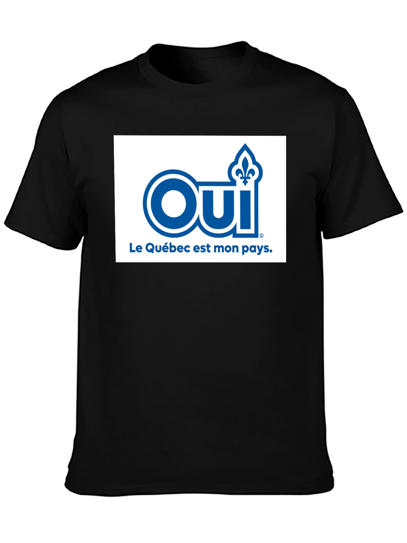Oui Quebec T-Shirt - Patriotic French Canadian Pride