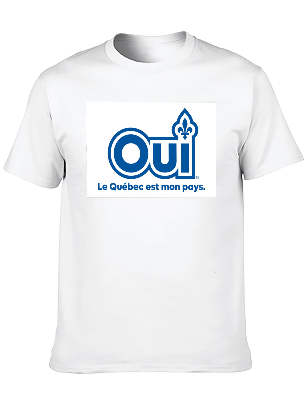 Oui Quebec T-Shirt - Patriotic French Canadian Pride