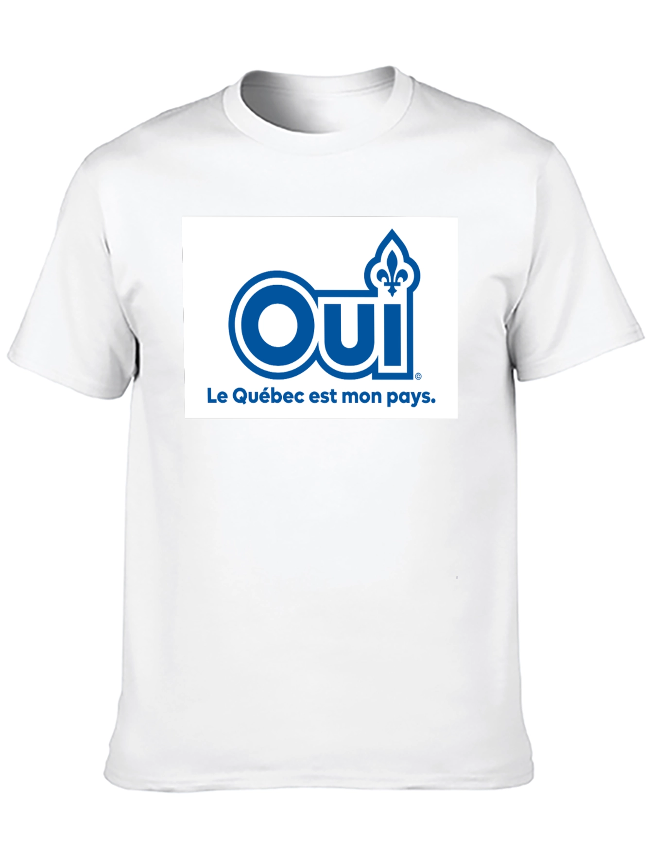 Oui Quebec T-Shirt - Patriotic French Canadian Pride