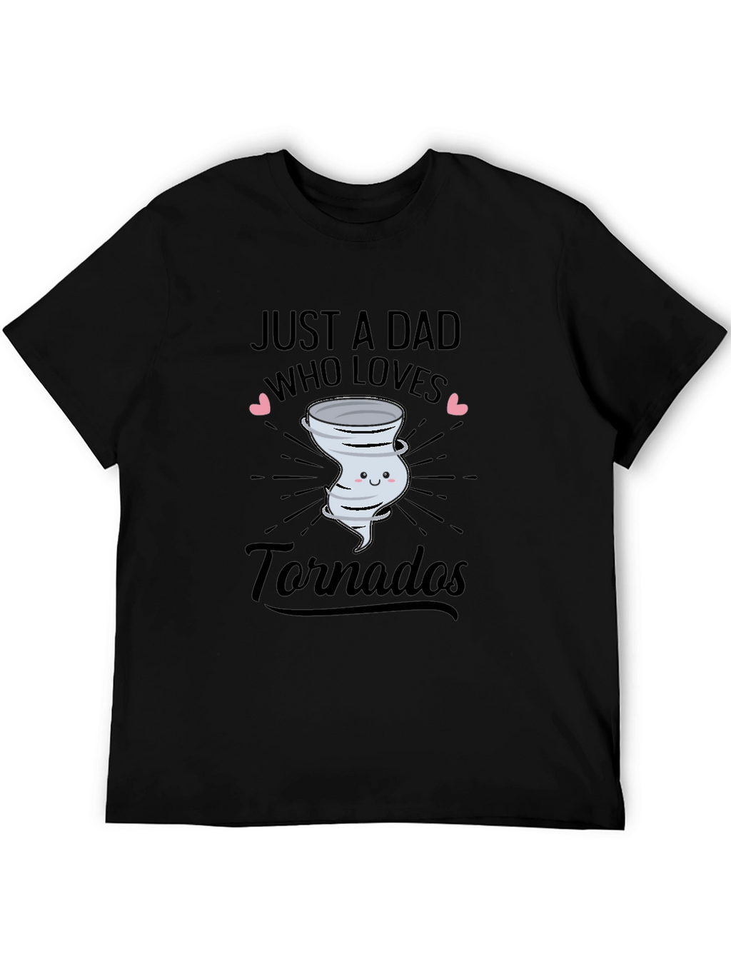 Just A Dad Who Loves Tornados Graphic T-Shirt