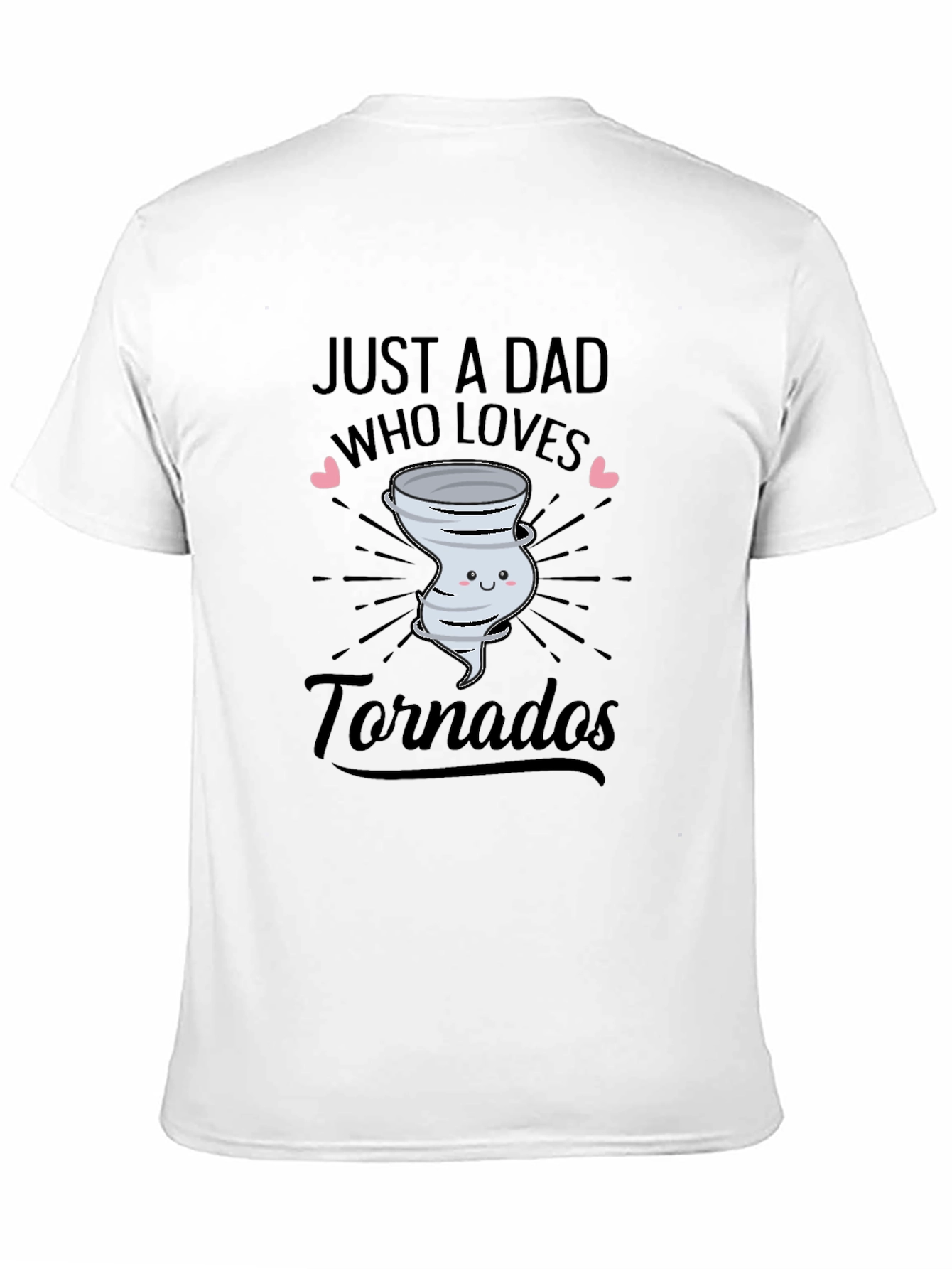 Just A Dad Who Loves Tornados Graphic T-Shirt