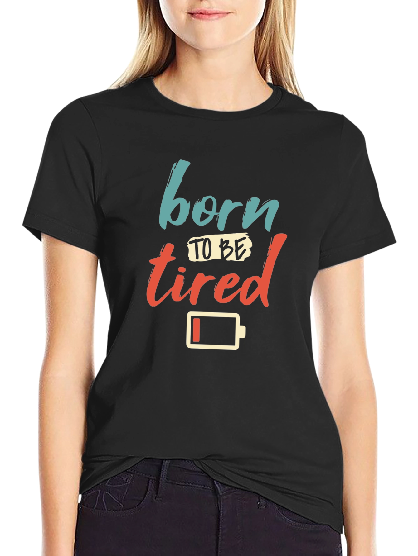 Born to be Tired Graphic Tee