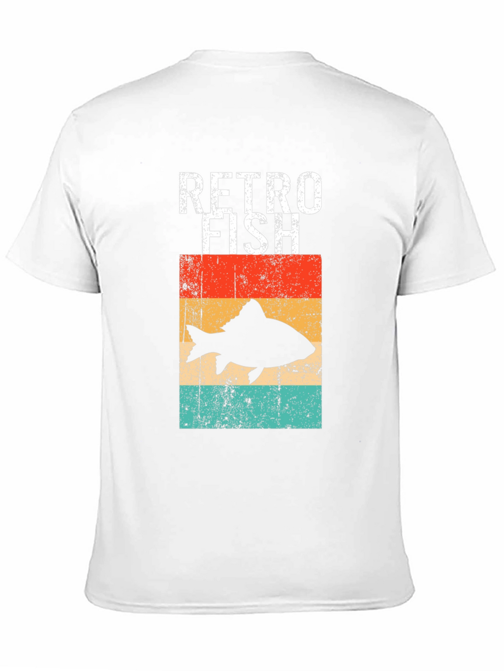 Retro Fish Graphic Tee - Black