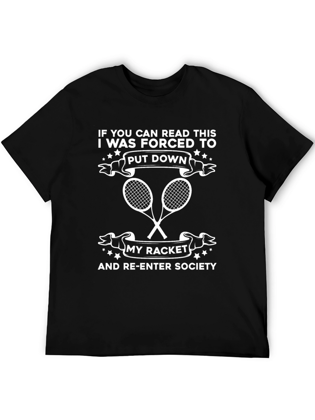Tennis Player Humor T-Shirt