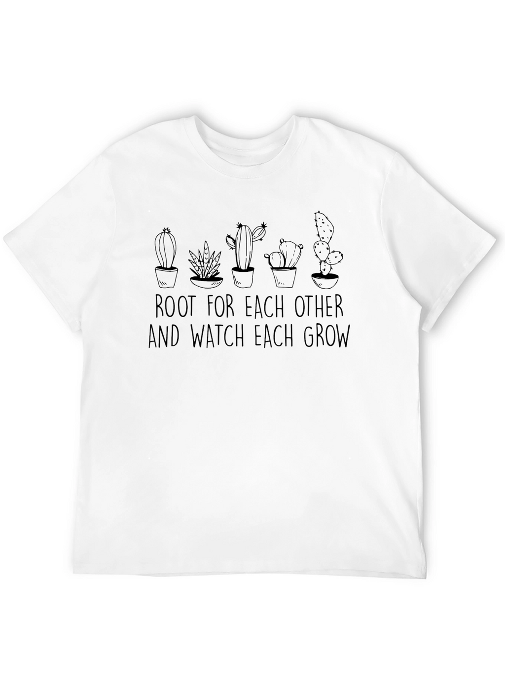 Root for Each Other Cactus Graphic Tee