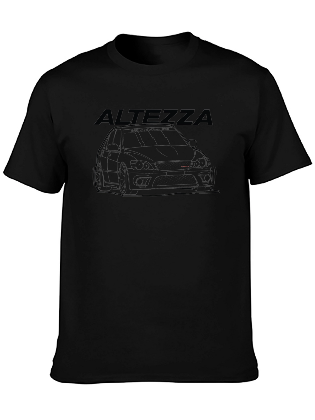 Altezza Car Graphic Tee - Black
