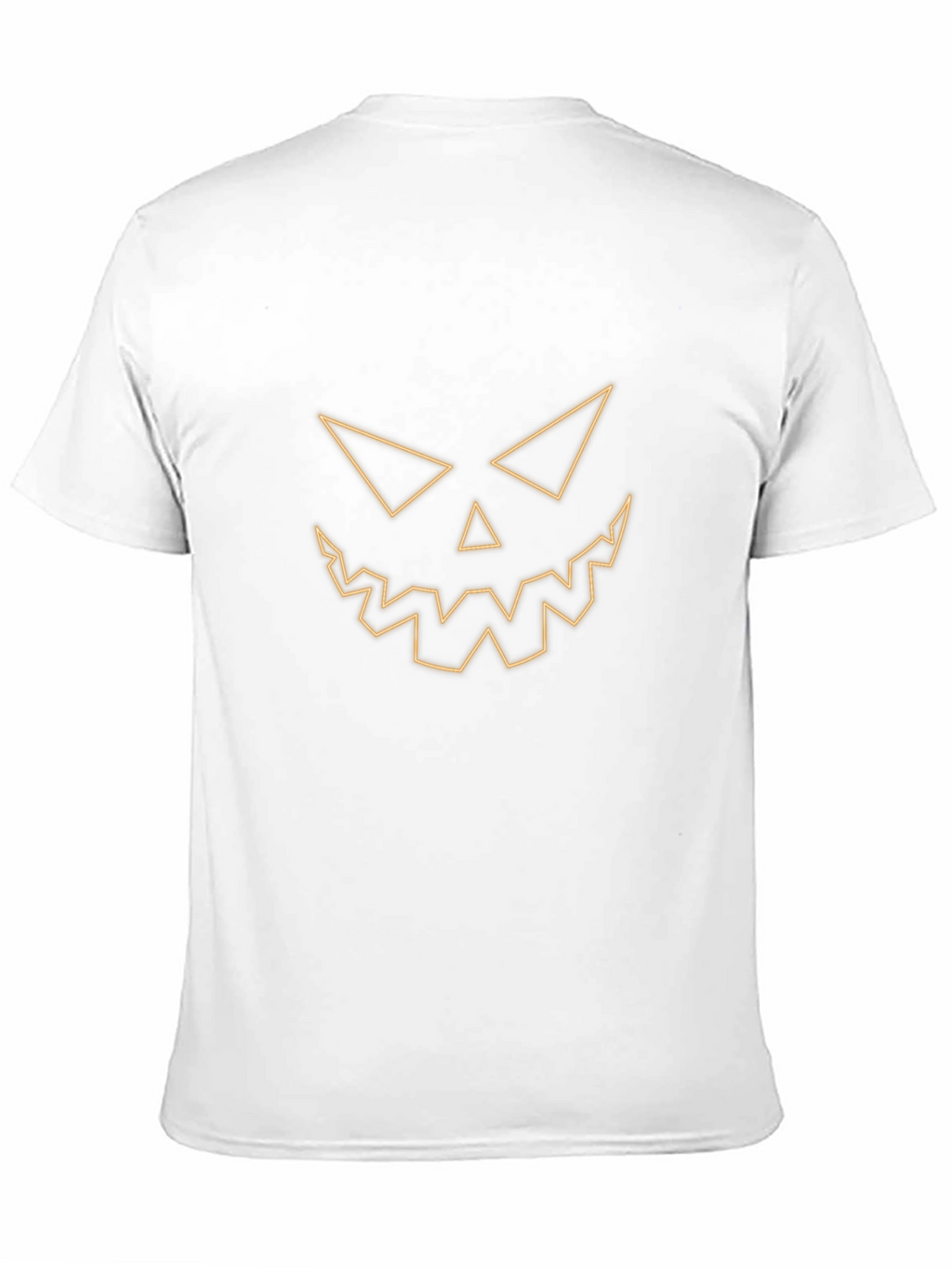Spooky Face Black T-Shirt - Halloween Tee