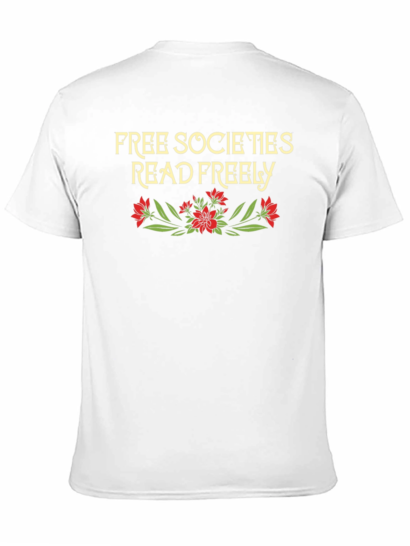 Free Societies Read Freely Graphic Tee
