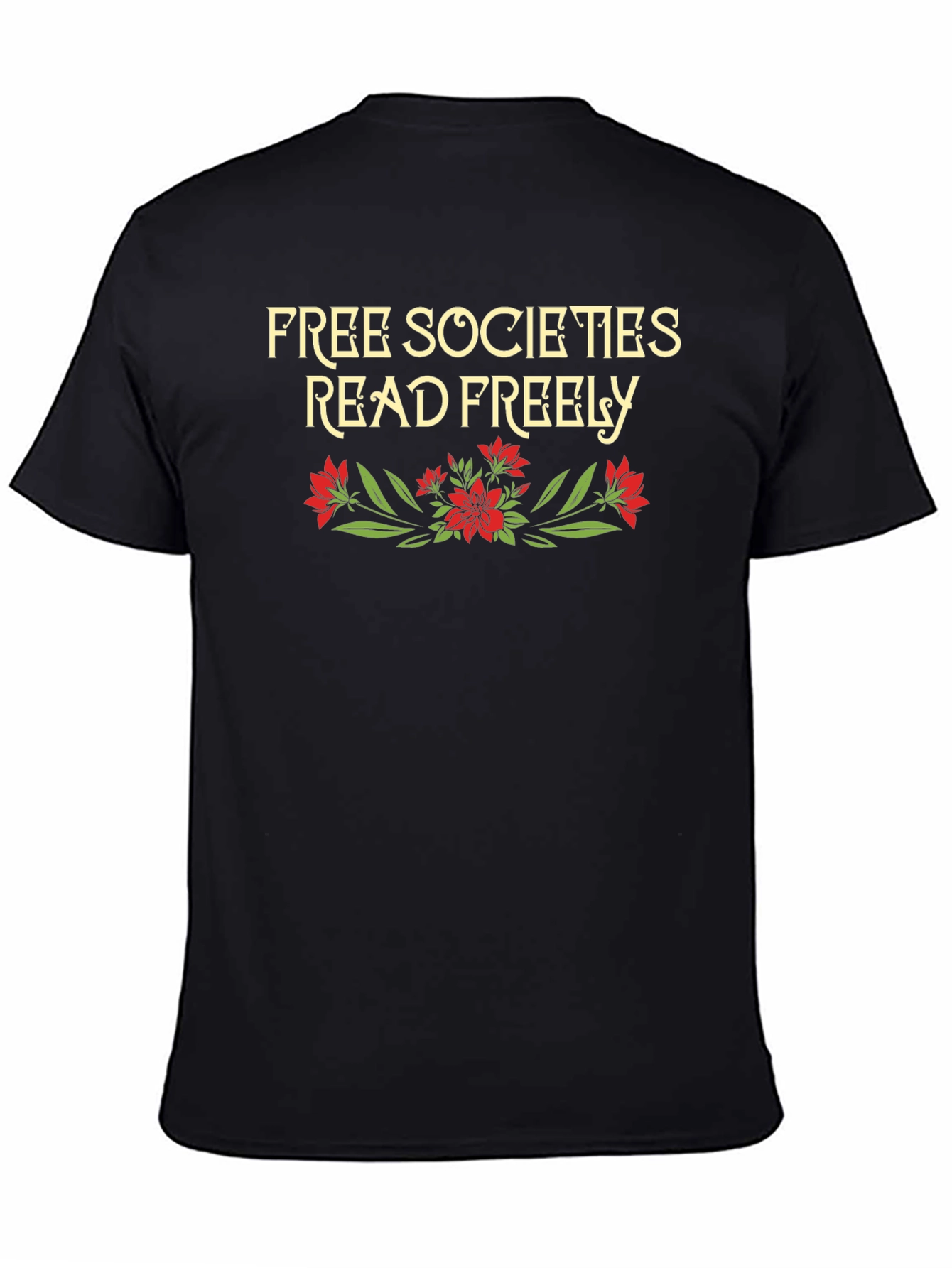 Free Societies Read Freely Graphic Tee