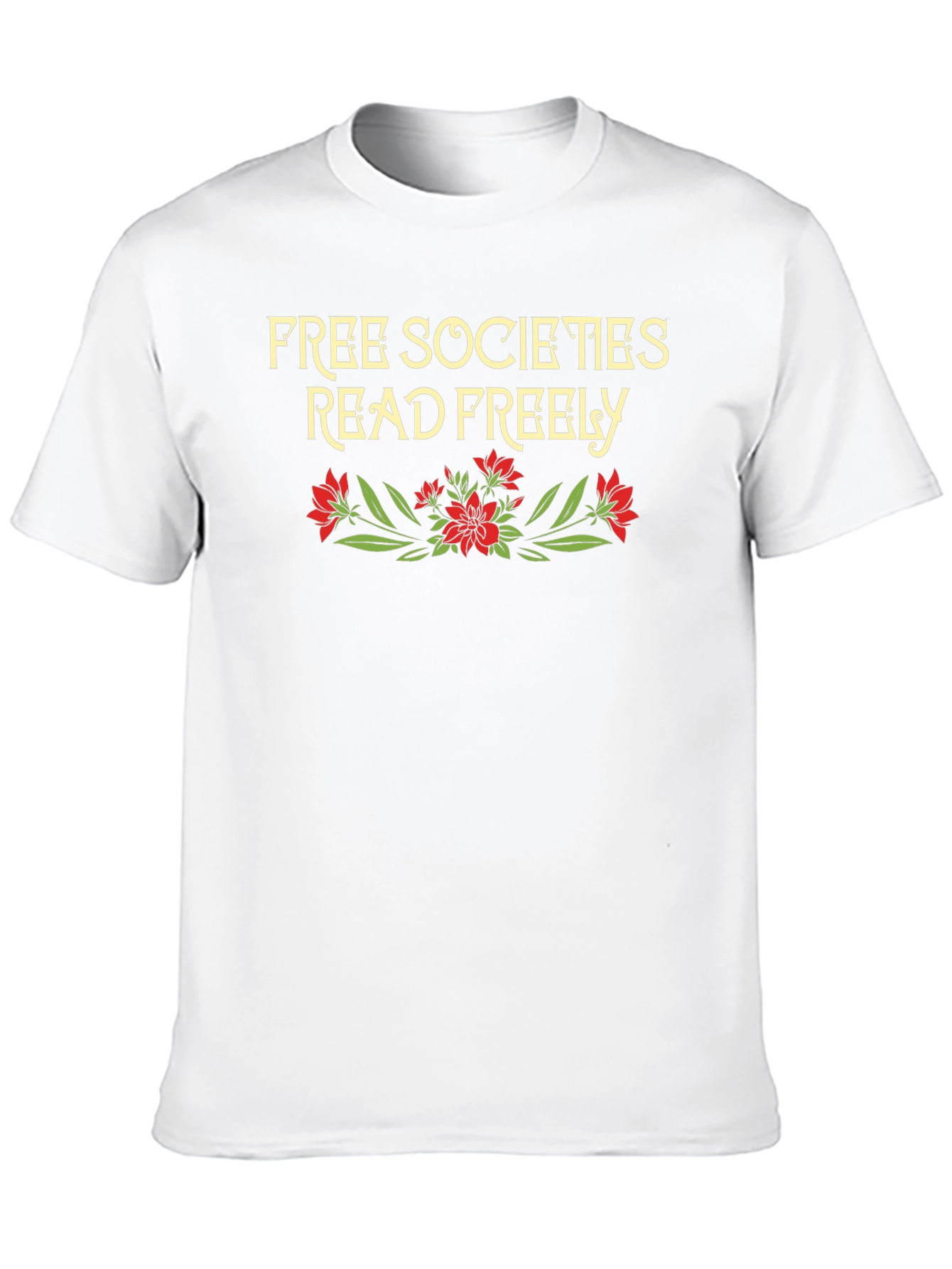 Free Societies Read Freely Graphic Tee