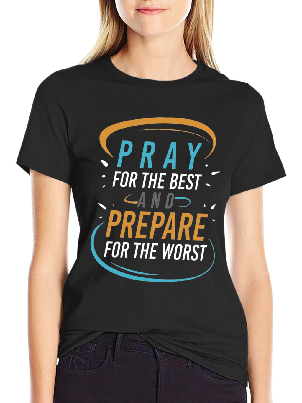 Pray for the Best Graphic Tee
