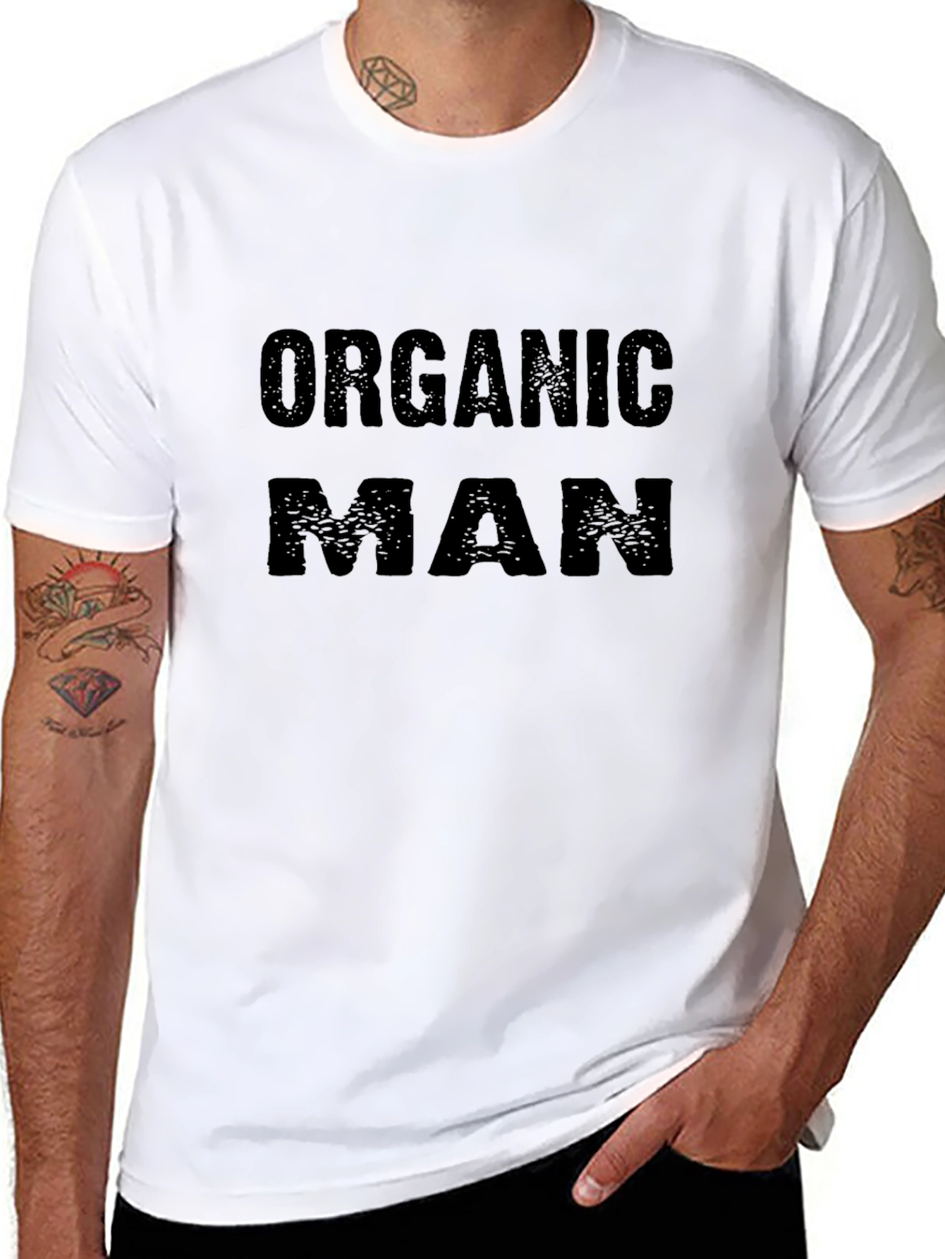 Organic Man T-Shirt - Eco-Friendly Style