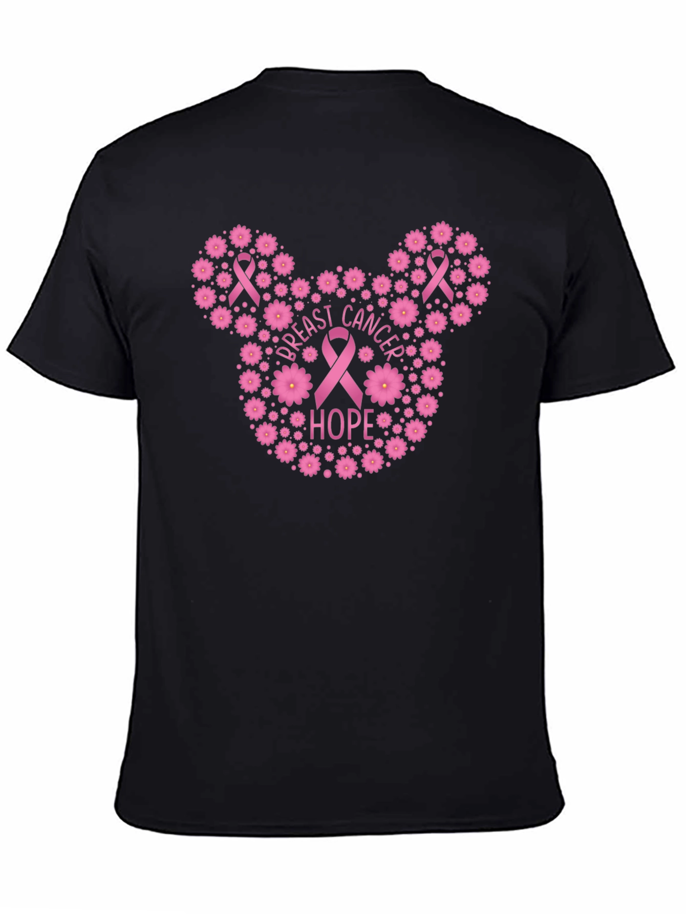 Breast Cancer Awareness Mickey Mouse Hope T-Shirt