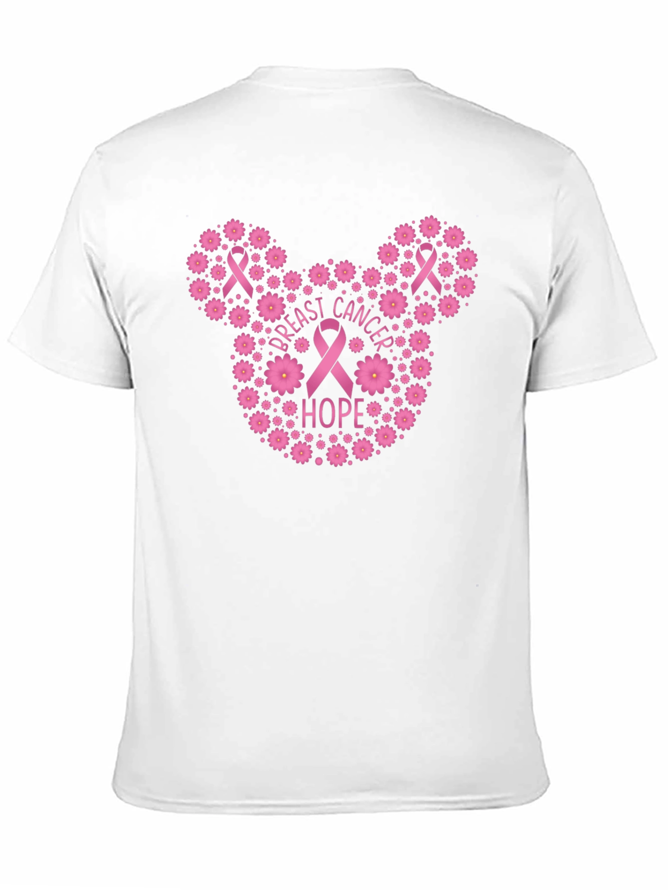 Breast Cancer Awareness Mickey Mouse Hope T-Shirt