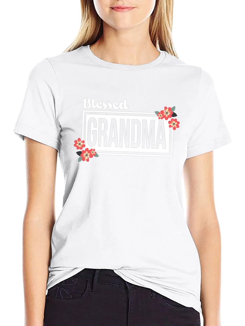 Blessed Grandma Graphic T-Shirt