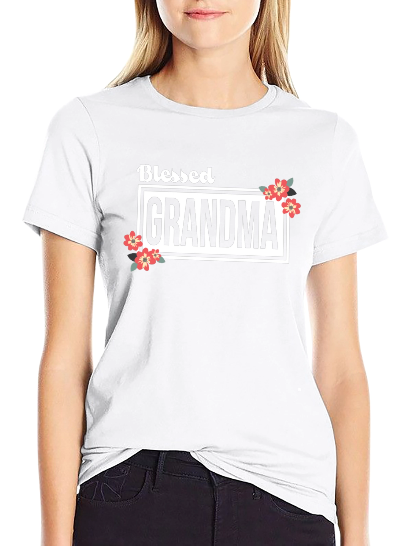 Blessed Grandma Graphic T-Shirt