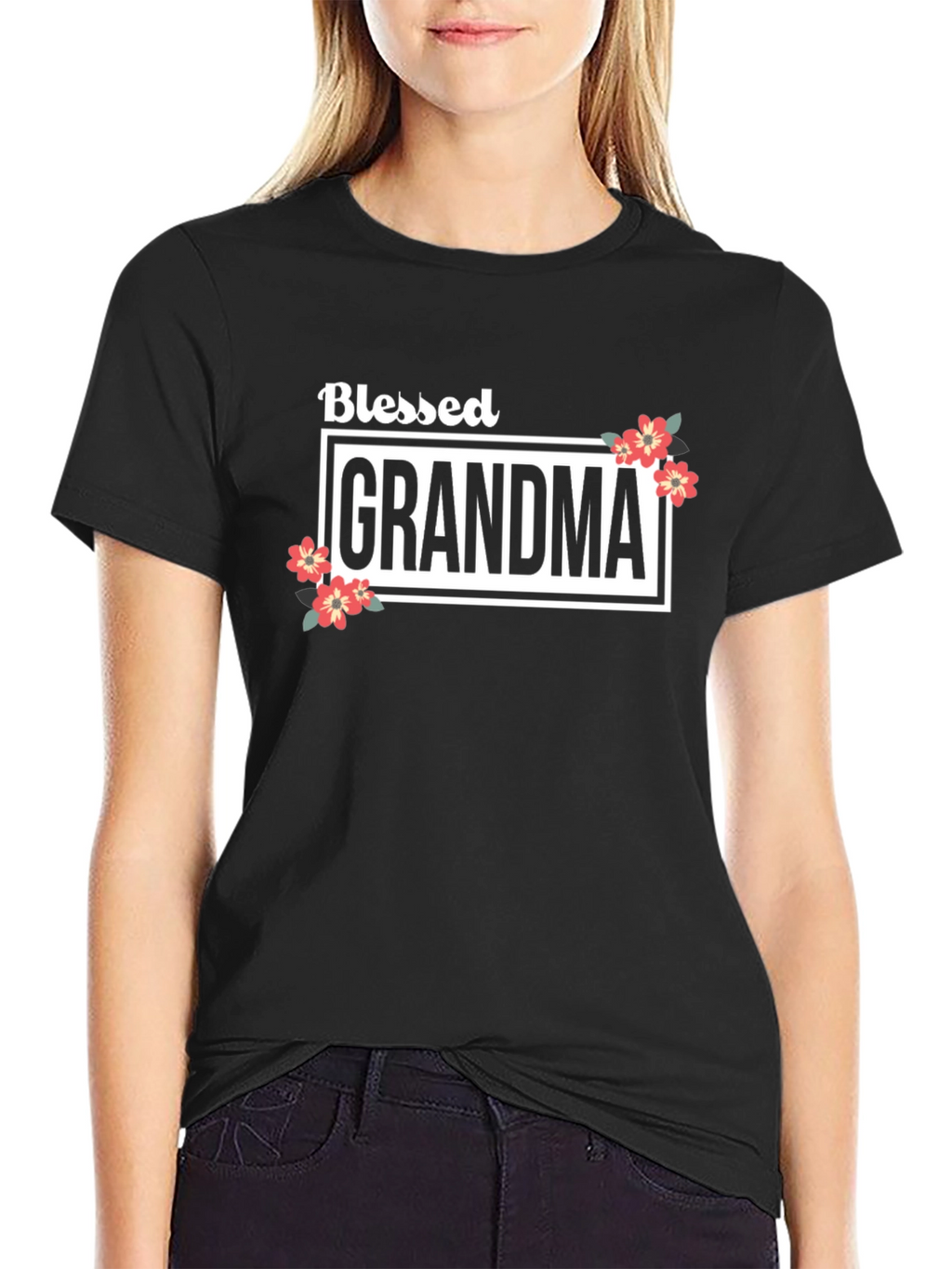Blessed Grandma Graphic T-Shirt