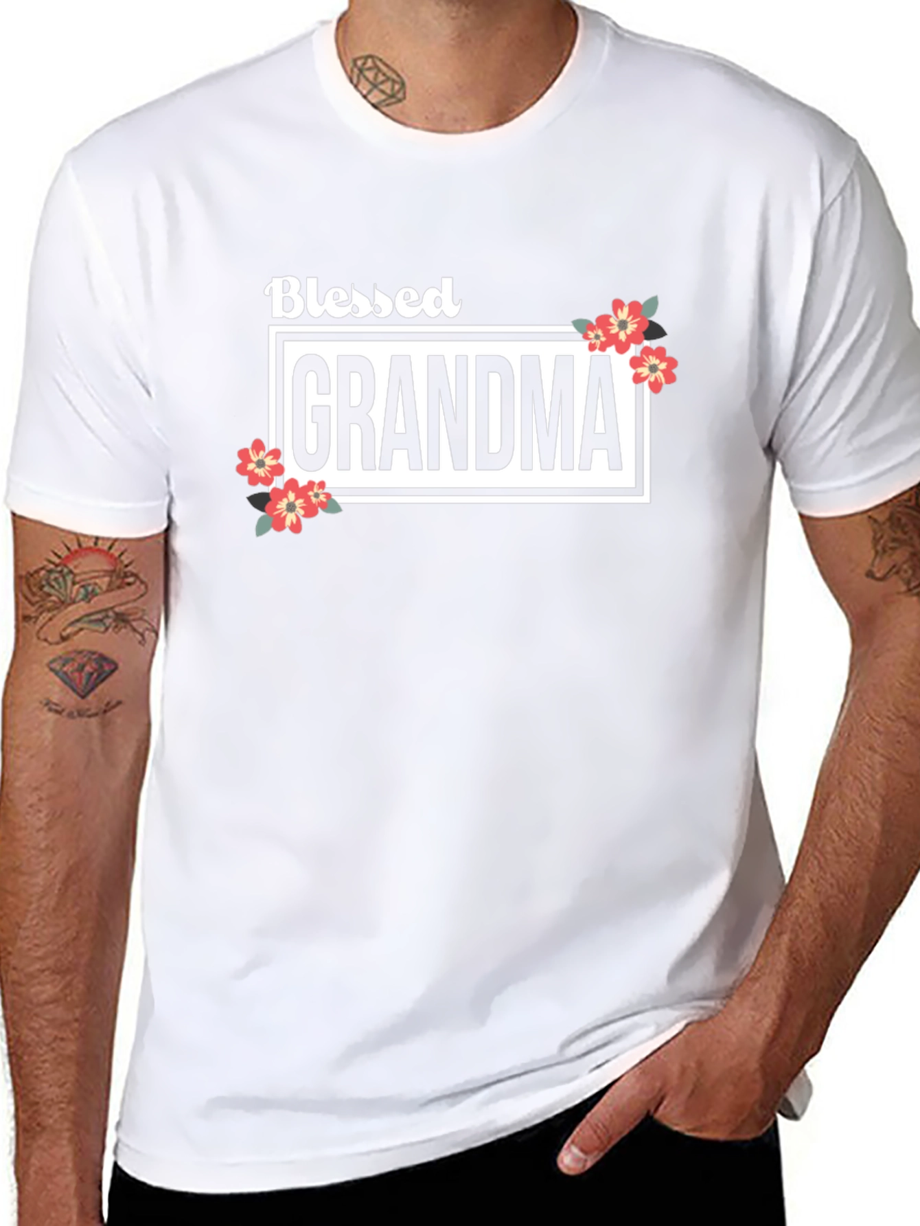 Blessed Grandma Graphic T-Shirt