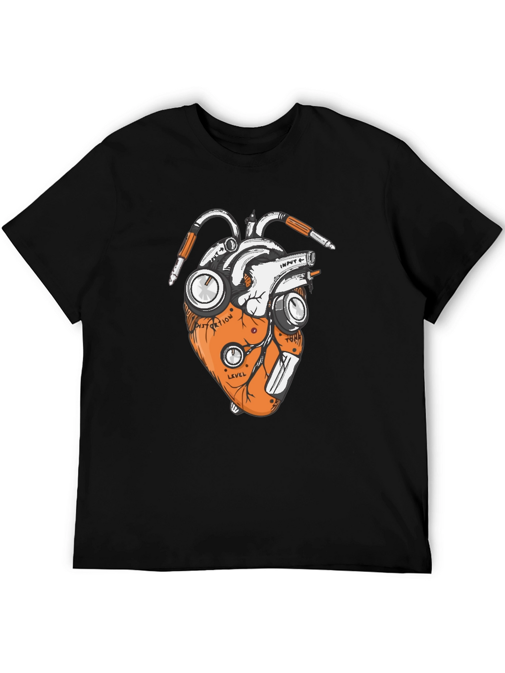 Anatomical Heart Guitar Pedal T-Shirt