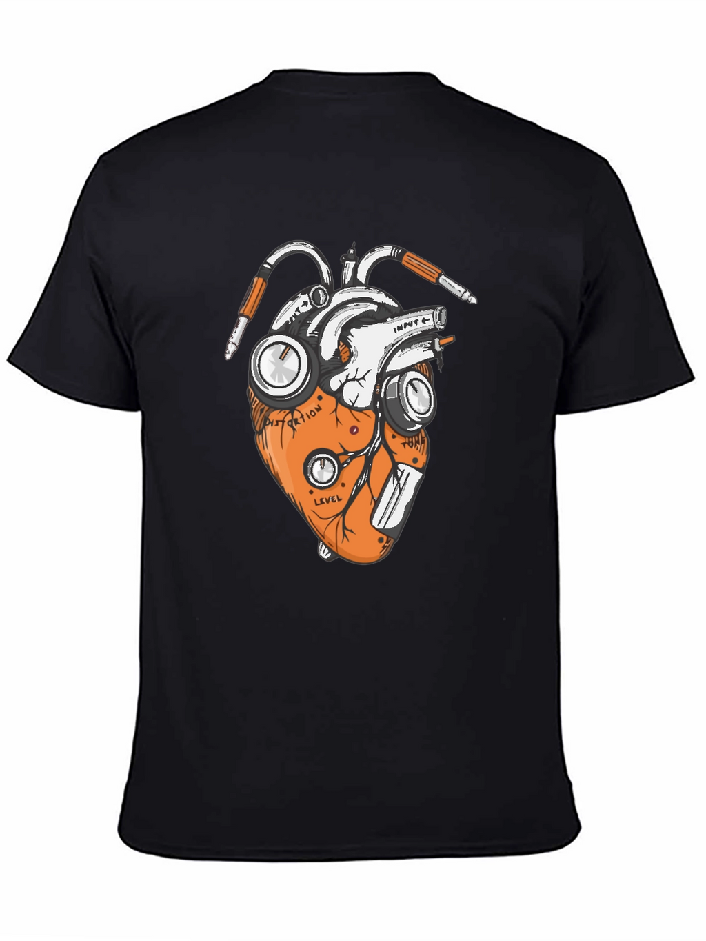 Anatomical Heart Guitar Pedal T-Shirt