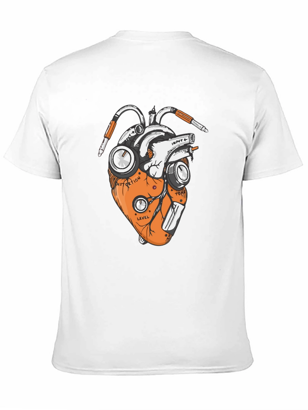 Anatomical Heart Guitar Pedal T-Shirt